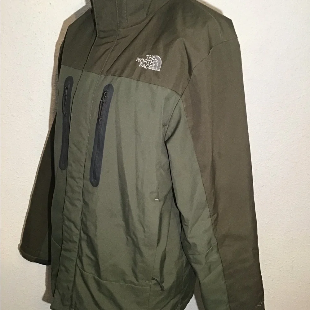 The North Face worn but